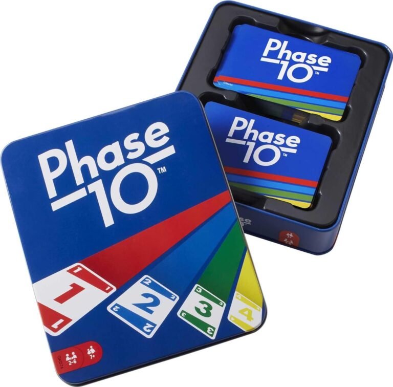 Mattel Games Phase 10 Card Game Review