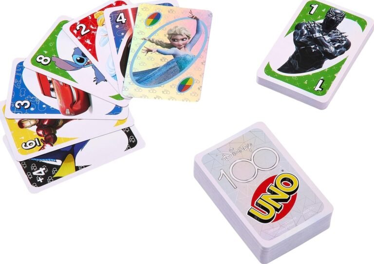 Mattel Games UNO Disney 100 Card Game Review