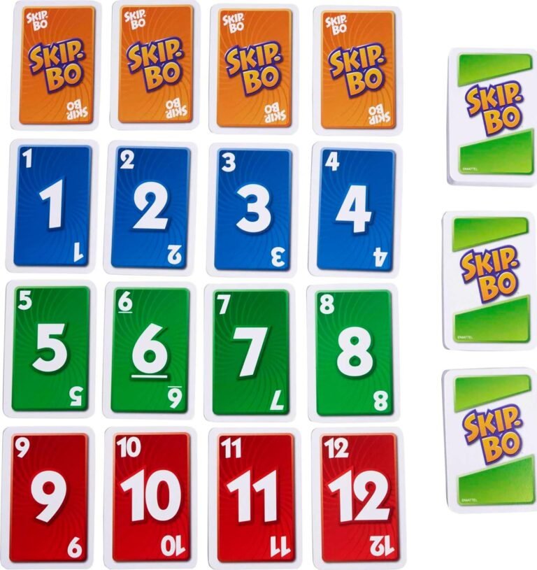 Mattel Games Skip Bo Card Games Review